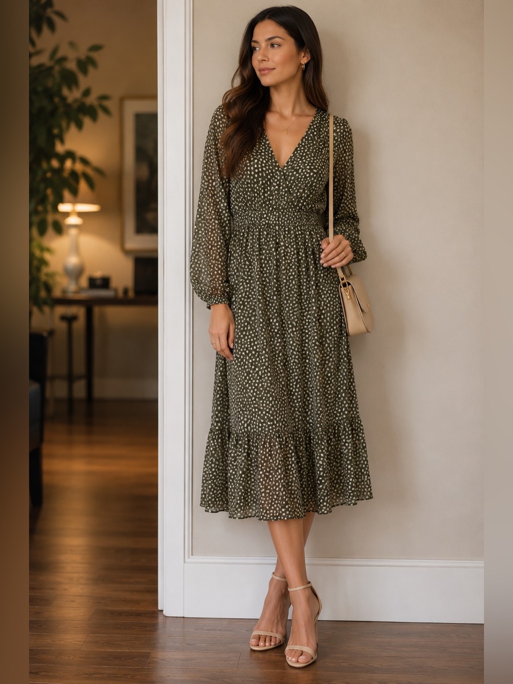 Zara miro dress